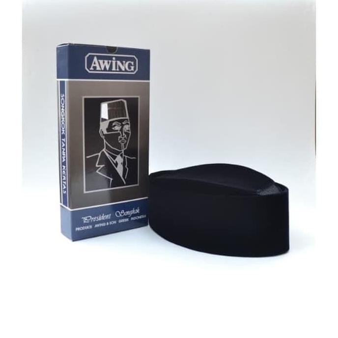 Songkok Peci Susun Awing AC Exlucive songkok polos / songkok susun