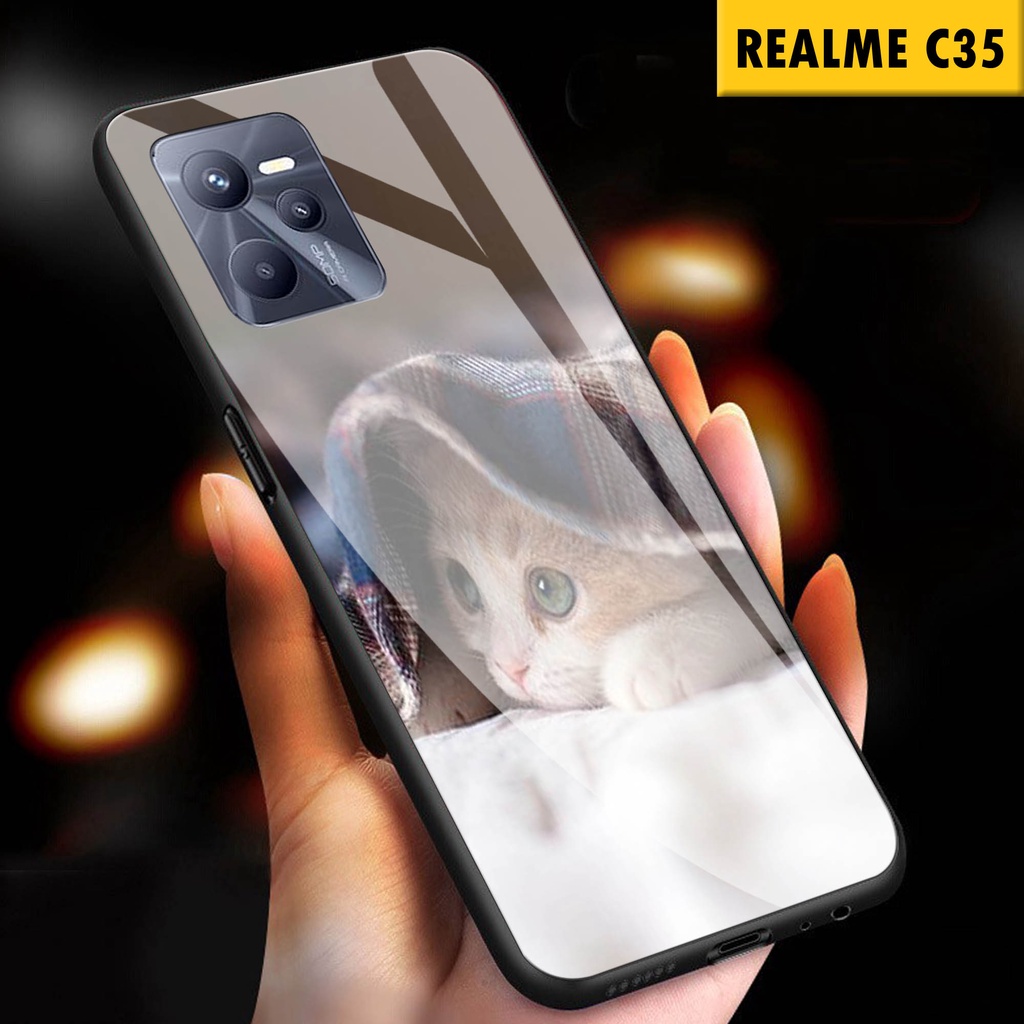 [A11] Case Realme C35 / Softcase Kaca Kilau Realme C35 / Casing Handphone Realme C35 / Case Realme C
