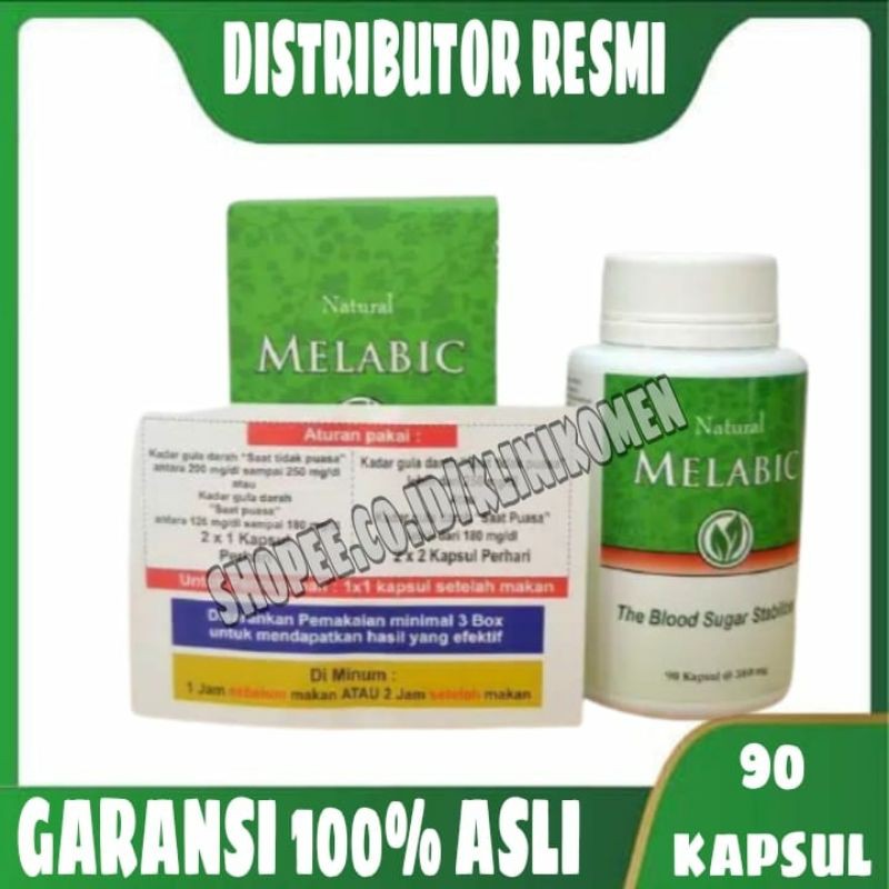 3152Melabic Asli Herbal Original Diabetes Ampuh