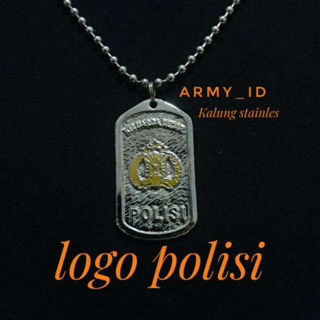 Kalung id polisi