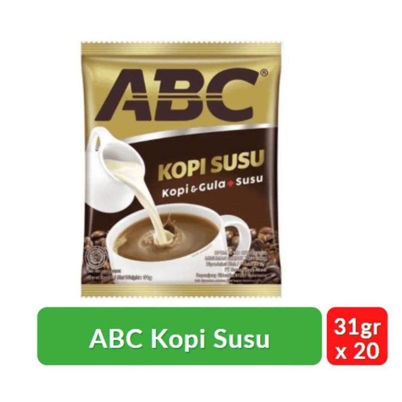 

ABC Kopi Susu sachet 20's