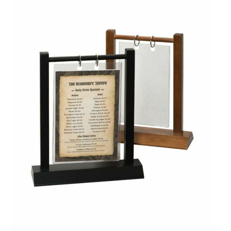 

(T-INQ> (㊛> Stand Menu Ukuran A5 dan A4 Stand Nomor Stand Meja Display Stand Pajangan Murah |super keren>