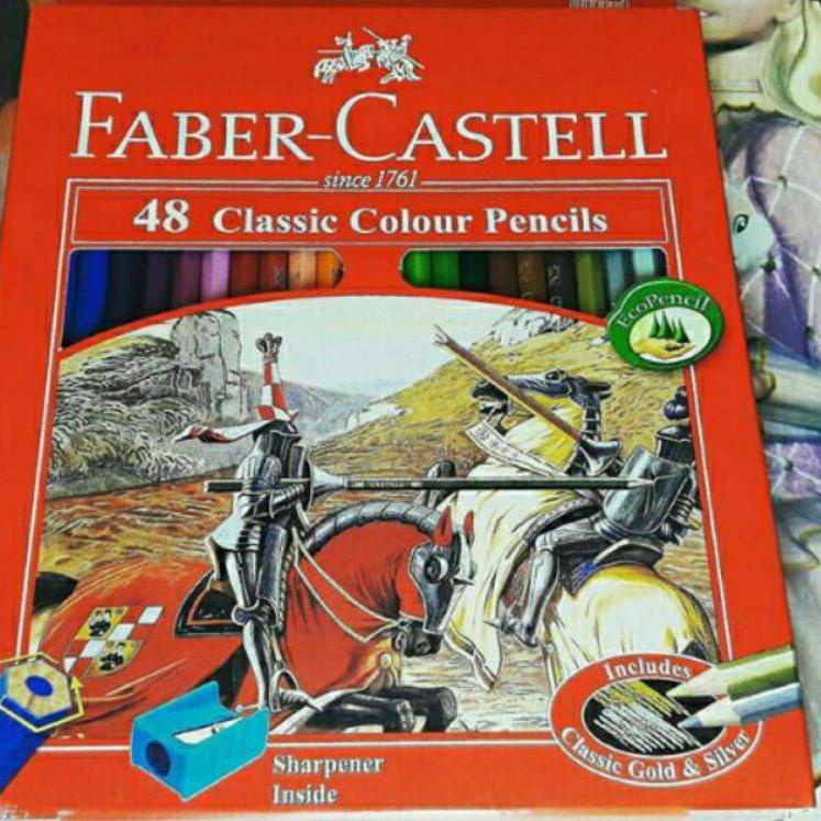 

Obral Terlaris Faber Castell Classic Colour Pencils 48 L