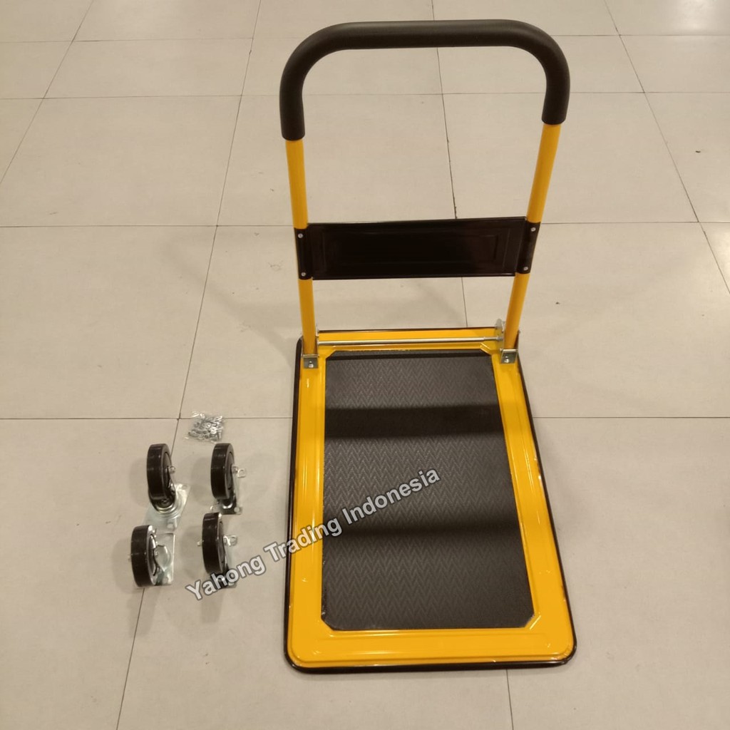 Troli Lipat 300kg Trolli Besi Trolley Serbaguna Troly Barang SUNC TOOLS 20EN02 Kuning Hitam