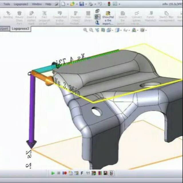 Logopress3 2016 -Plug Design molds&models Solidworks 2014 -2017