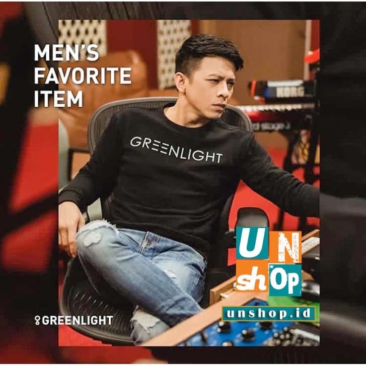 Kaos Greenlight ariel I Kaos greenlight original | Kaos Distro I Kaos greenlight tangan panjang