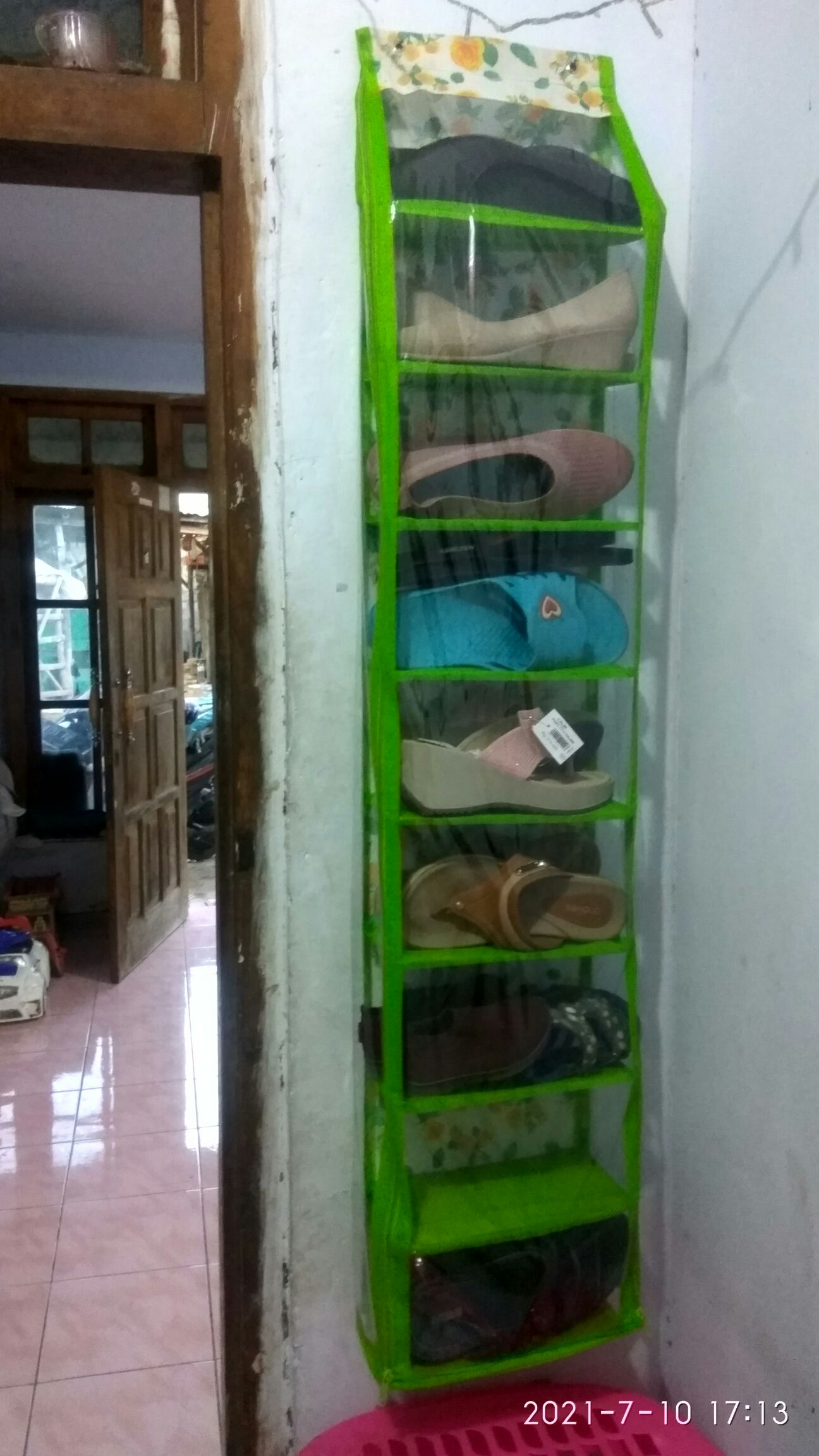 Promo Rak Gantung Organizer Rak Sepatu/sandal Full Resleting