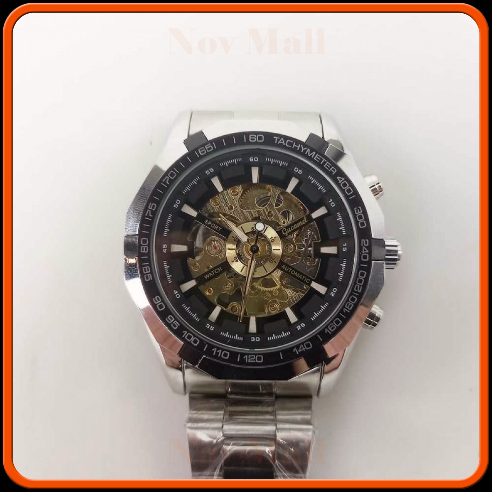 Gucamel Jam Tangan Pria Mechanical Luxury - G043