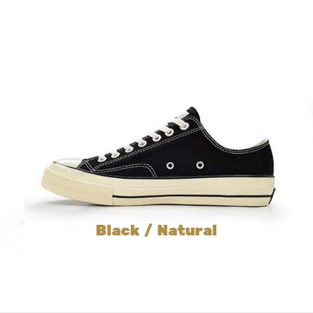 VENTELA 70S LOW BLACK/NATURAL