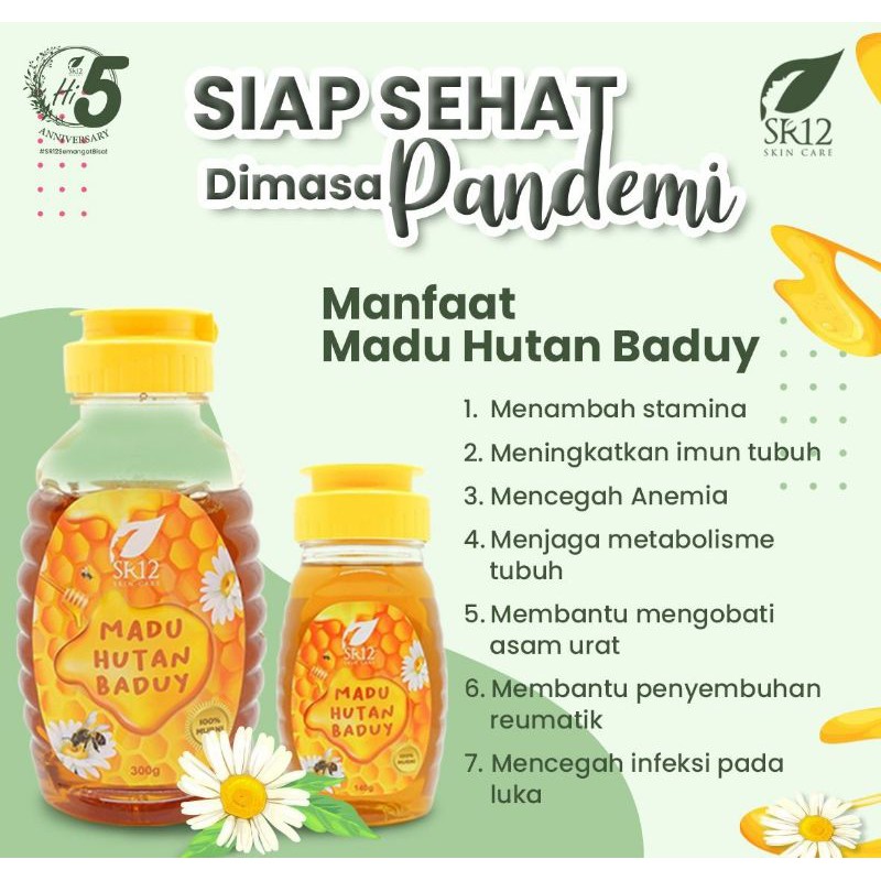 

(Bisa COD) SR12 Madu Hutan Baduy/Madu Lebah Desa Alami dan Herbal Mengobati Batuk Kolesterol Darah dan Imun Booster Official store Sr12herbal