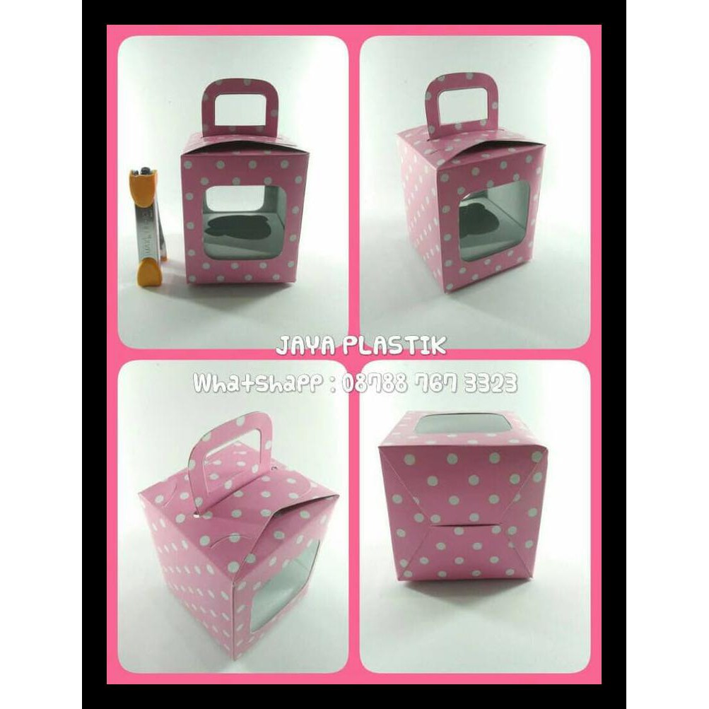 

DUS POLKADOT / BOX POLKADOT / DUS CUPCAKE POLKADOT ( PINK ) TERMURAH BERKUALITAS