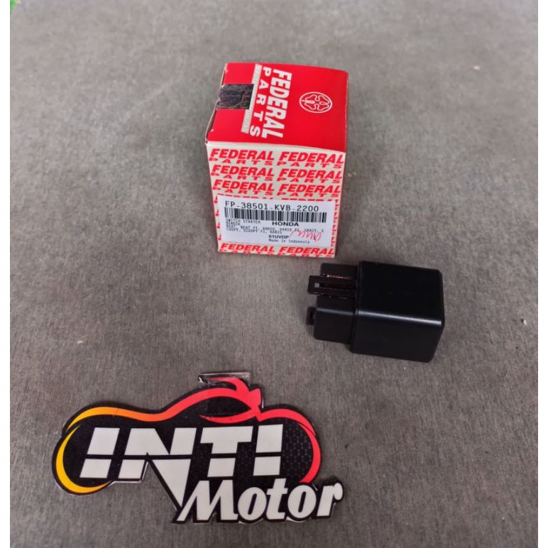 BENDIK Vario Beat Jupiter MX SWITCH STATER Beat Fi RELAY STARTER Karisma merk Federal astra otoparts RELAY COMP jupi FEDERAL jup switch stater swit starter stater-1