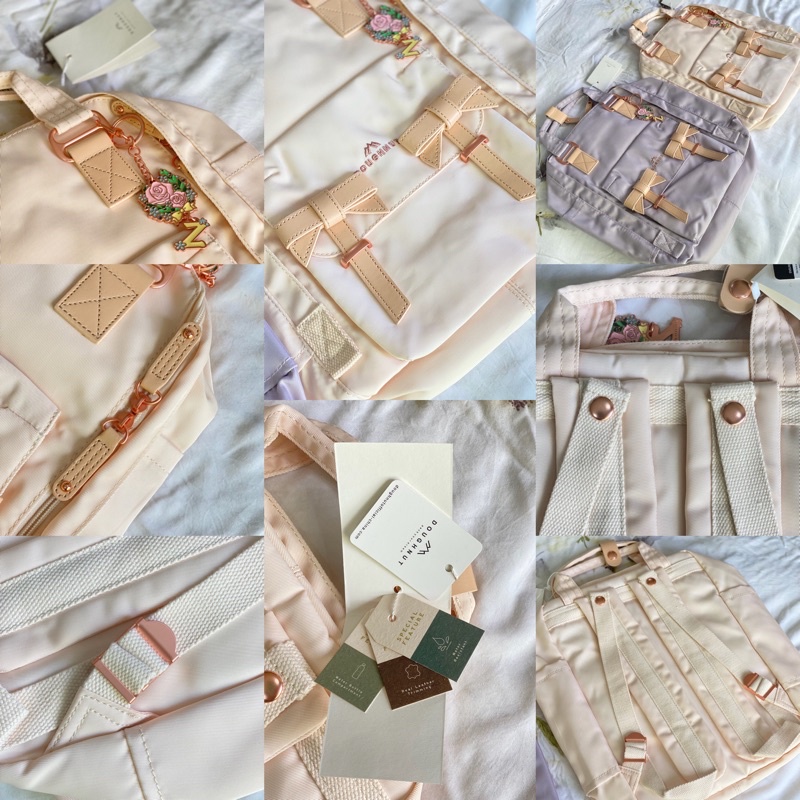 03.03 CRAZY SALE !! TAS BACKPACK DOUGHNUT MACCARON LARGE
