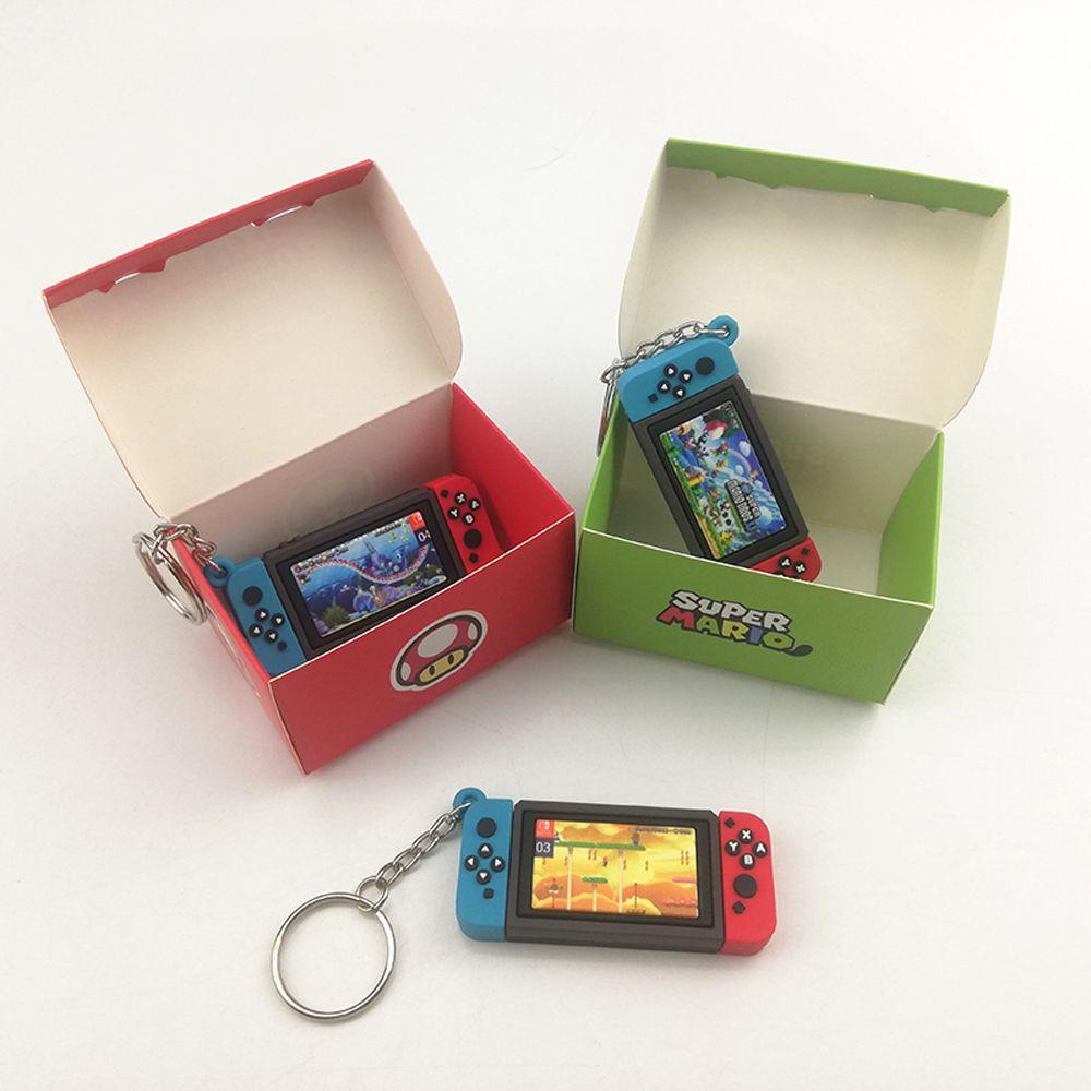 Needway   Super Mario Gantungan Kunci Koleksi Model Figure Mainan Action Figure Hadiah Anak Mario Key Rings