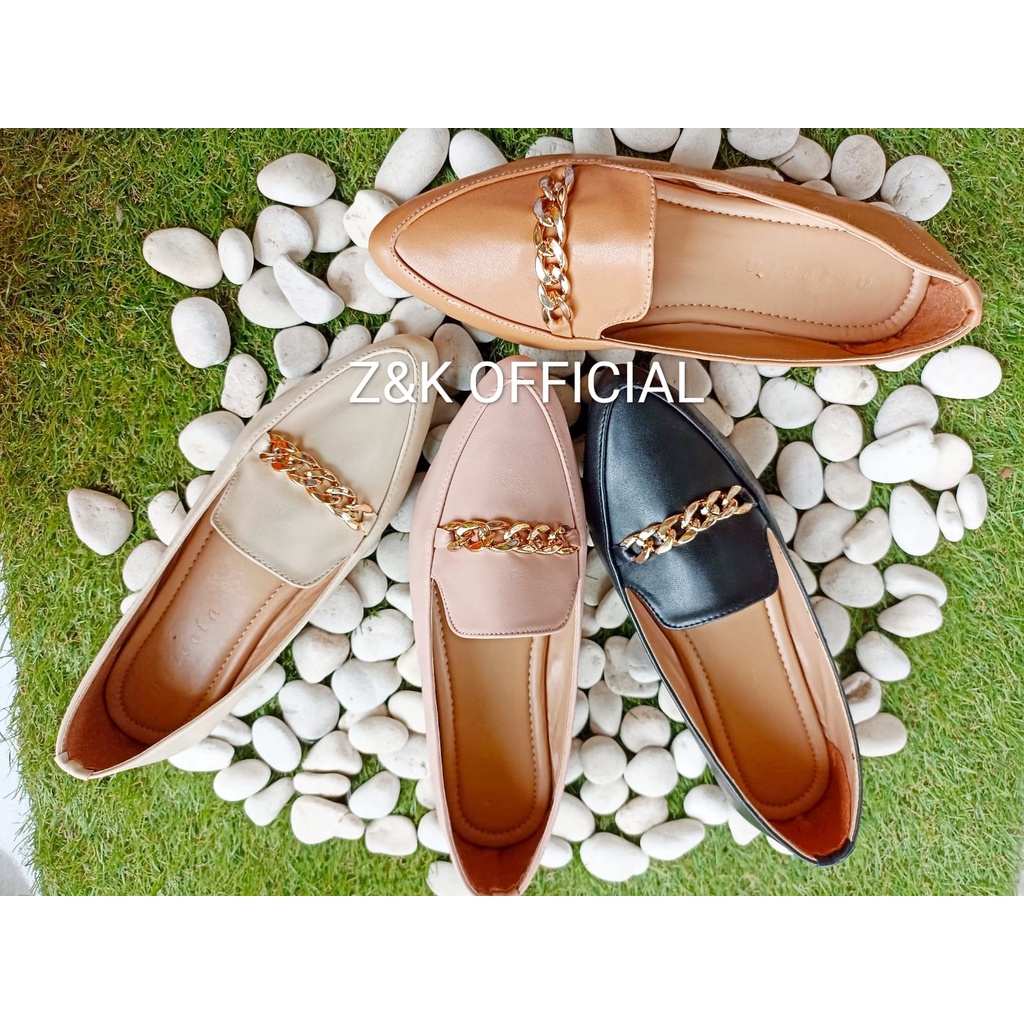 Flat Shoes / Sepatu flat Wanita / Kerja Casual Santai Z&K official
