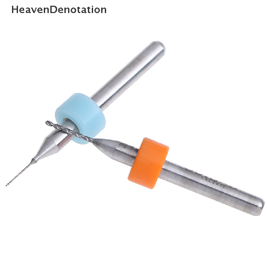 [HeavenDenotation] 10Pcs/set 0.1~1.0mm PCB print circuit board carbide CNC mini micro drill bits