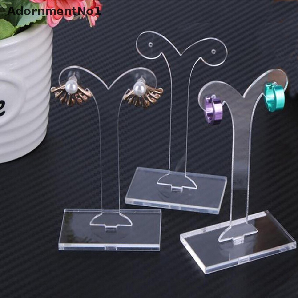 (AdornmentNo1) Rak Display Anting Tusuk Gantung Bahan Akrilik