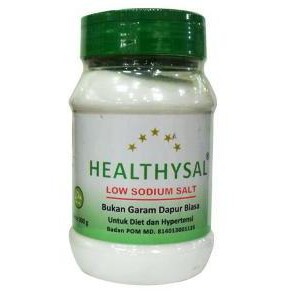 

PROMO ENAK Healthysal Low Sodium Salt Garam Diet untuk penyakit Stroke Diabetes Terlaris
