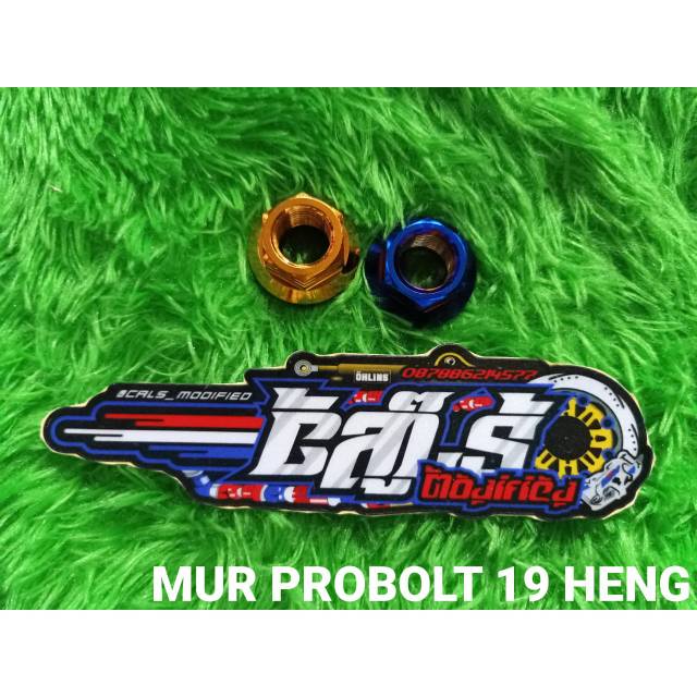 mur 19 probolt gold dan blue stainless original heng