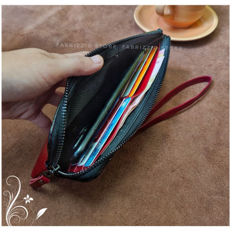 pouch hp mini asli kulit