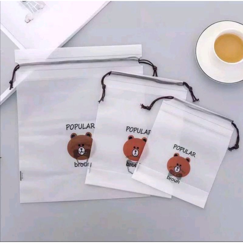 Travel Pouch Serut Travel Organizer Pouch Kecil