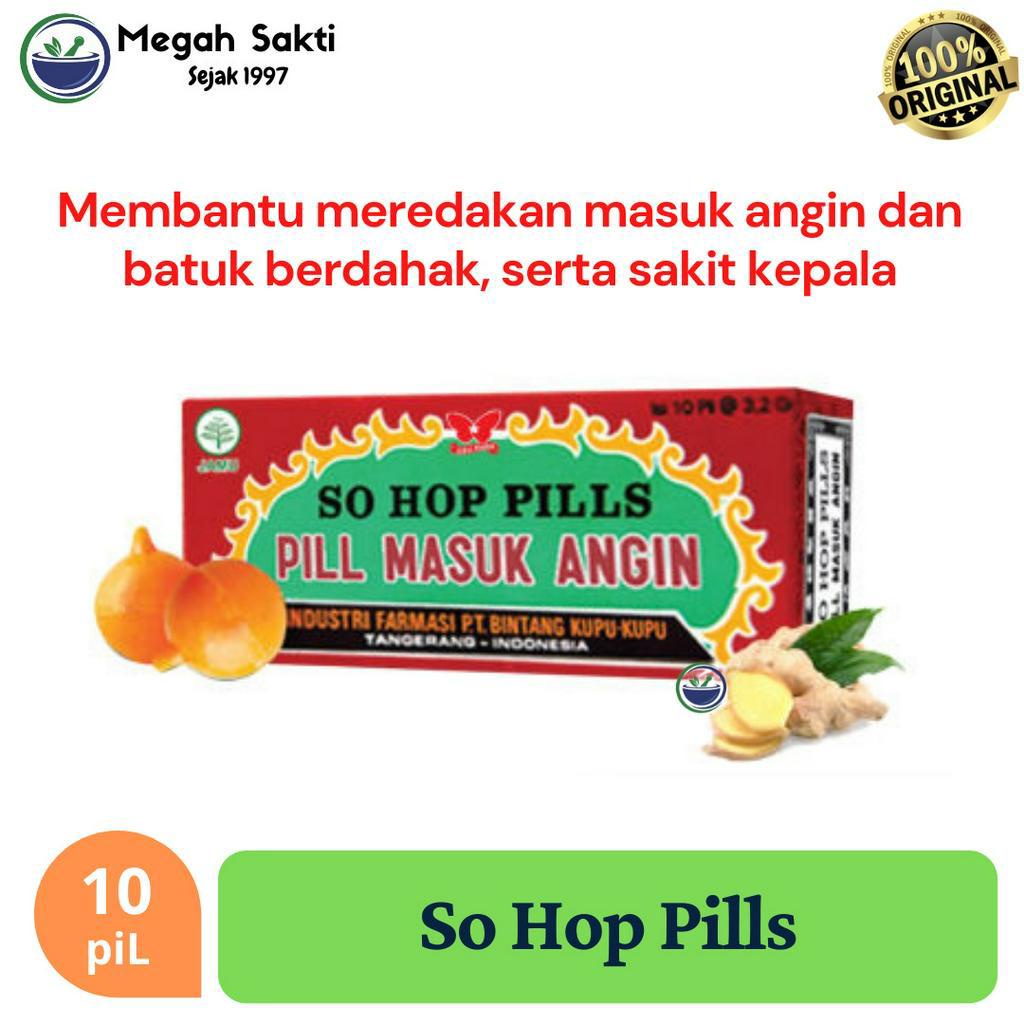 

So Hup Yuen Cap Kupu-Kupu Dus Besar Isi 10 Pil - Obat Batuk dan Demam