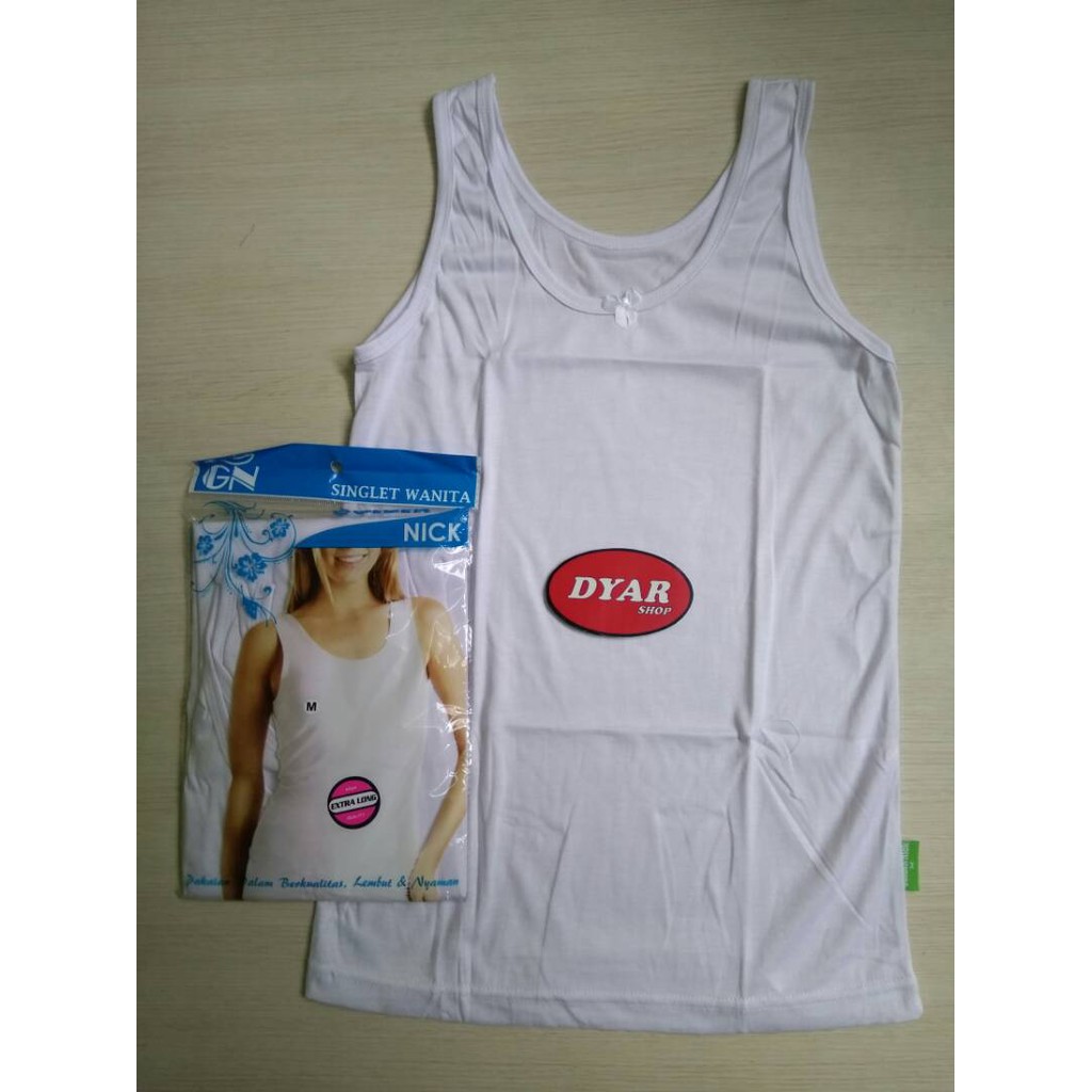  SINGLET  GOLDEN NICK DEWASA kaos  dalam tangtop wanita 