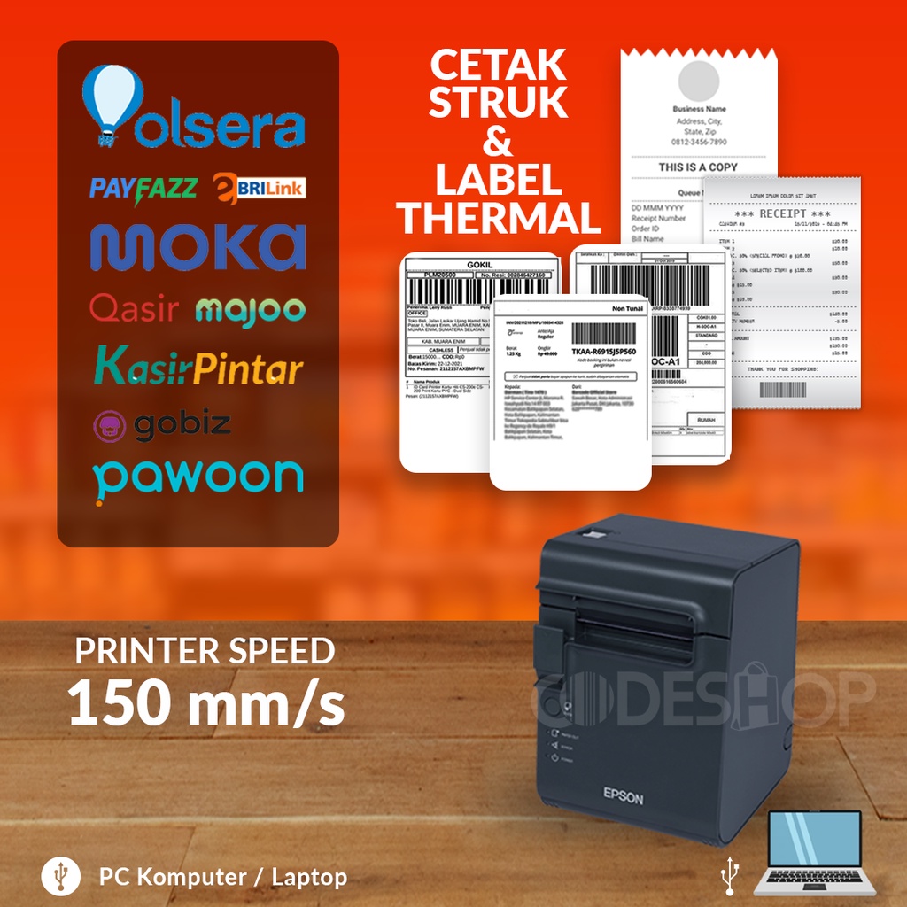 TM-L90 Printer Label Thermal Epson TM-L90 TERMURAH