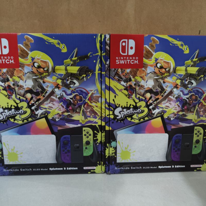 Nintendo Switch OLED Splatoon 3 Special Edition Model Version Console