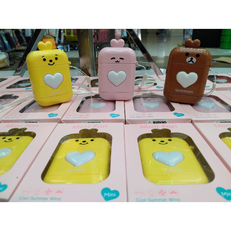 Mini Fan Karakter Kipas Angin Mini