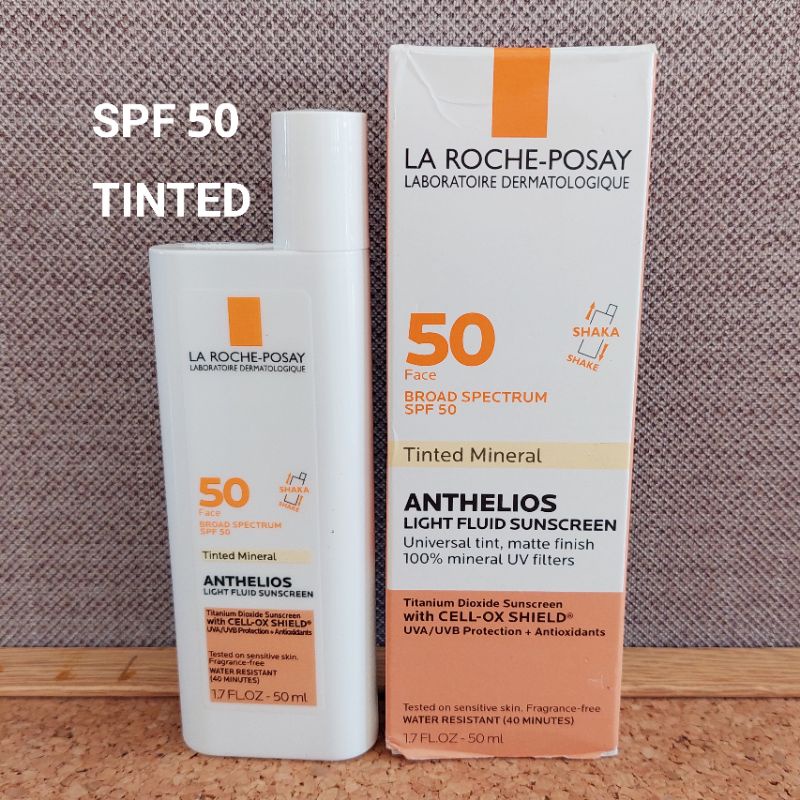 LA ROCHE POSAY Anthelios Mineral TINTED Sunscreen for Face SPF 50, 50ml
