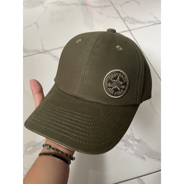Topi Converse Logo Samping Original 100% (GreenArmy)