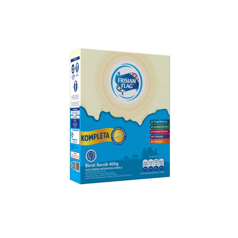 

Frisian Flag Kompleta Vanilla 400 gr