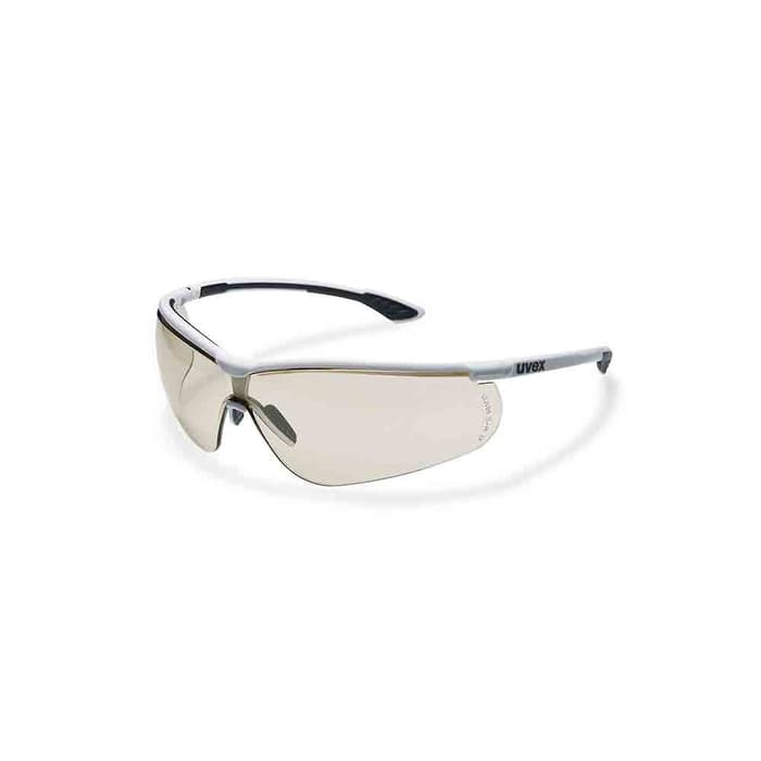 BEST SELLER!! Kacamata UVEX Sportstyle CBR 65 9193064 PCLens White Black Frame