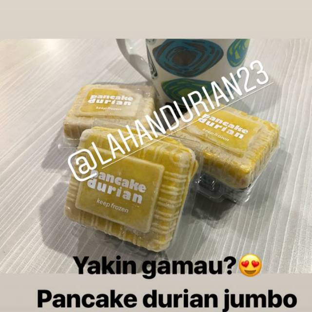 

Pancake durian jumbo