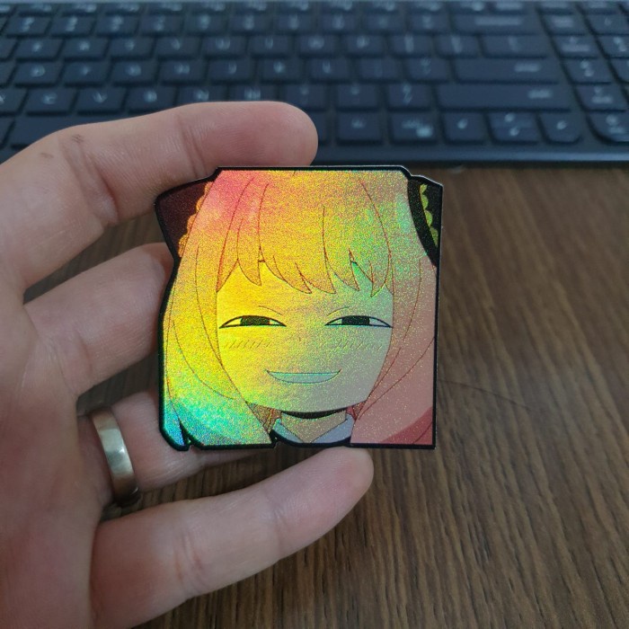 

Sticker Hologram Anime - PSH1170 - Spy X Family - Anya