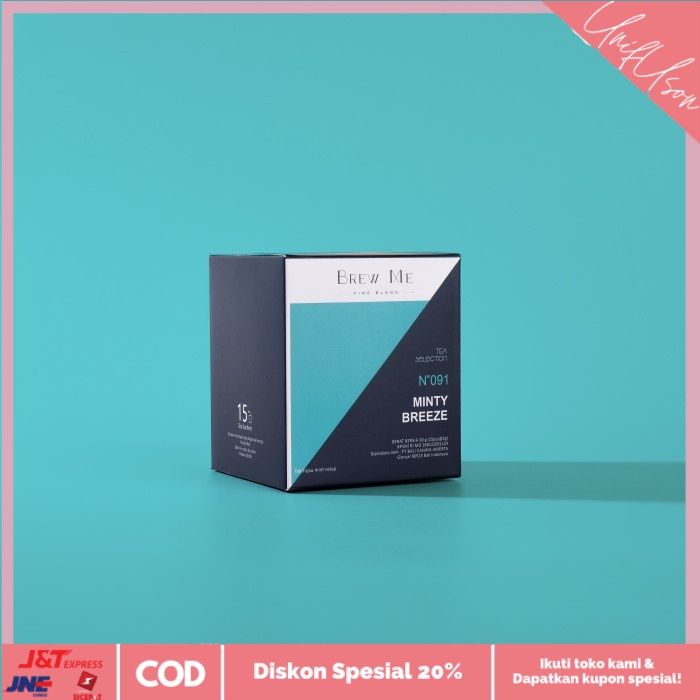 

⭐COD⭐ Brew Me Tea - Tea Bag Box Minty Breeze