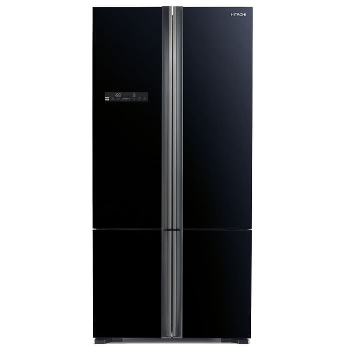 KULKAS HITACHI 4 PINTU R-WB73PGD5 GBK WARNA HITAM