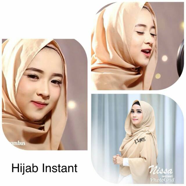 NISSA INSTANT/JILBAB ALA NISSA SABYAN/PASTAN/HIJABER/HIJAB NISSA/KERUDUNG/BUSANA MUSLIM SOLO