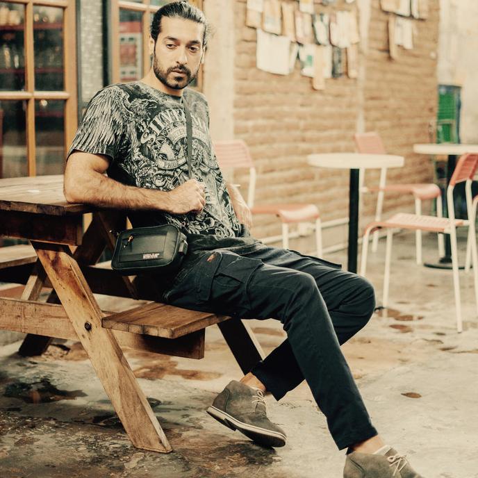 Clutch Sling Hand Bag Tas Selempang Choral Sano Water Resistant