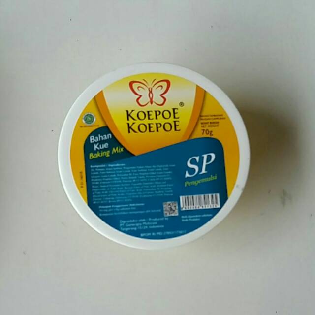 

SP KOEPOE KOEPOE 70G/SPONGE 28-80G EMULSIFIER PENGEMBANG-PELEMBUT KUE