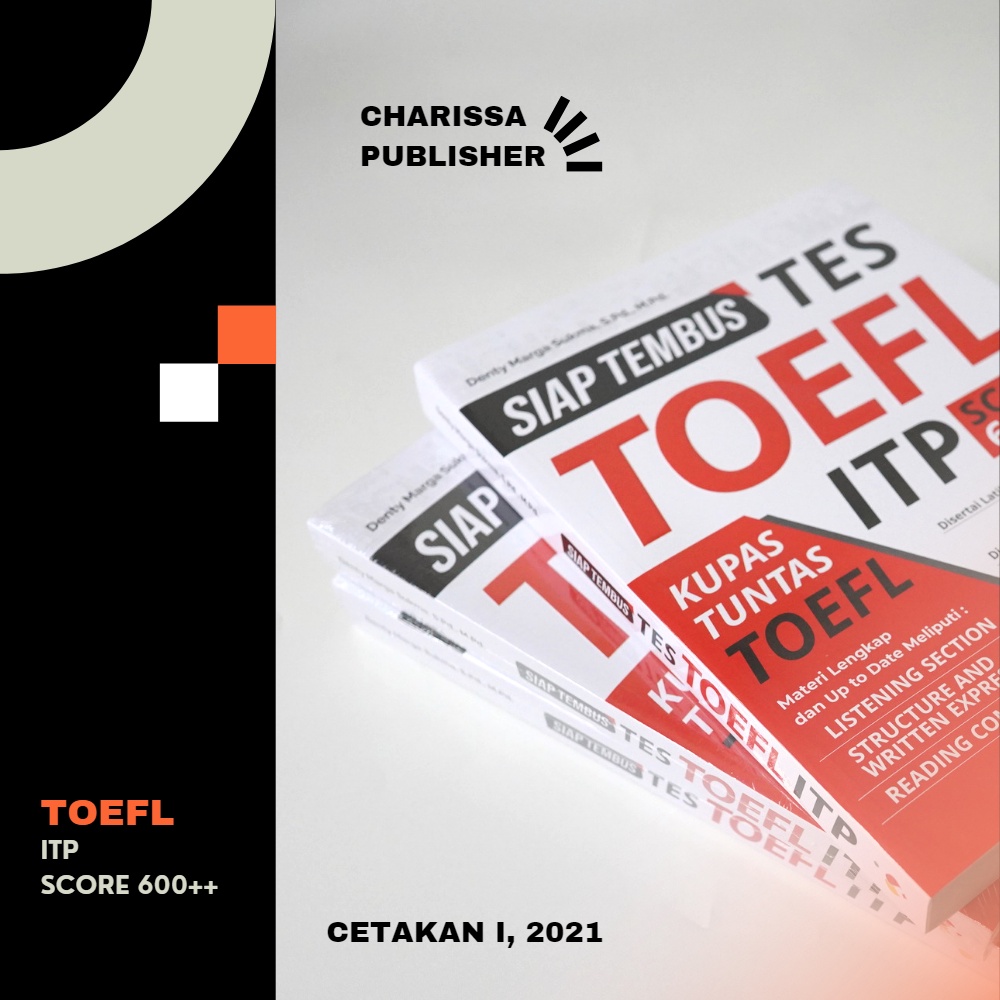 Charissa Publisher - Siap Tembus Tes Toefl Itp Bonus Conversation-2