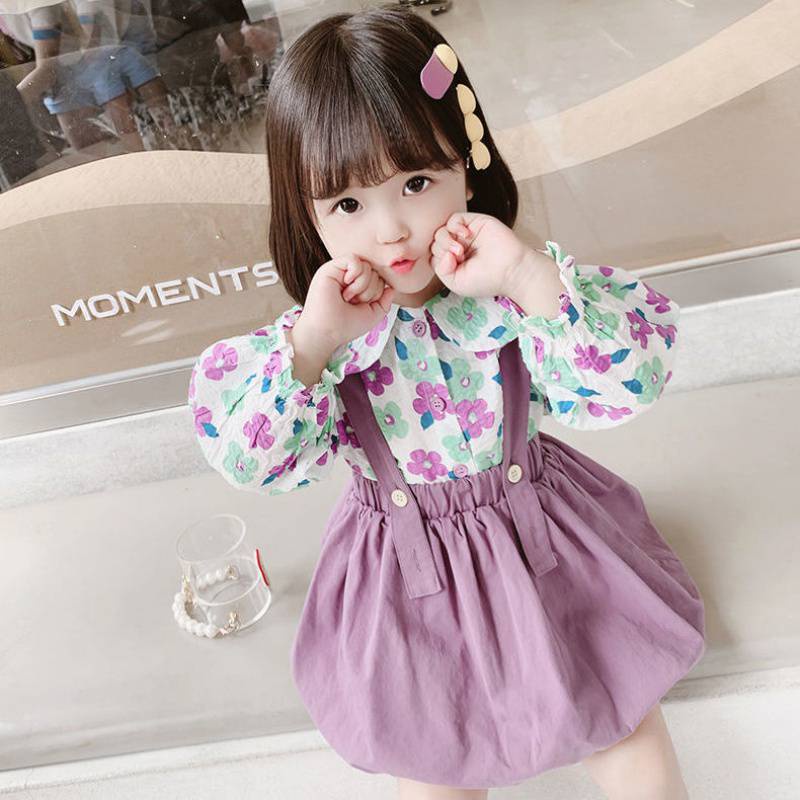 DR115-Dress Bayi Anak Perempuan Flower Yakuza