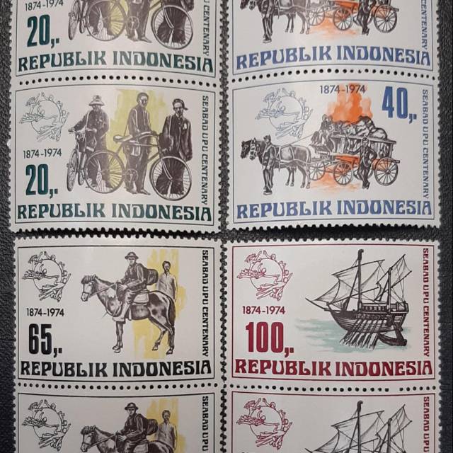 

Set Perangko Edisi Seabad UPU Centenary