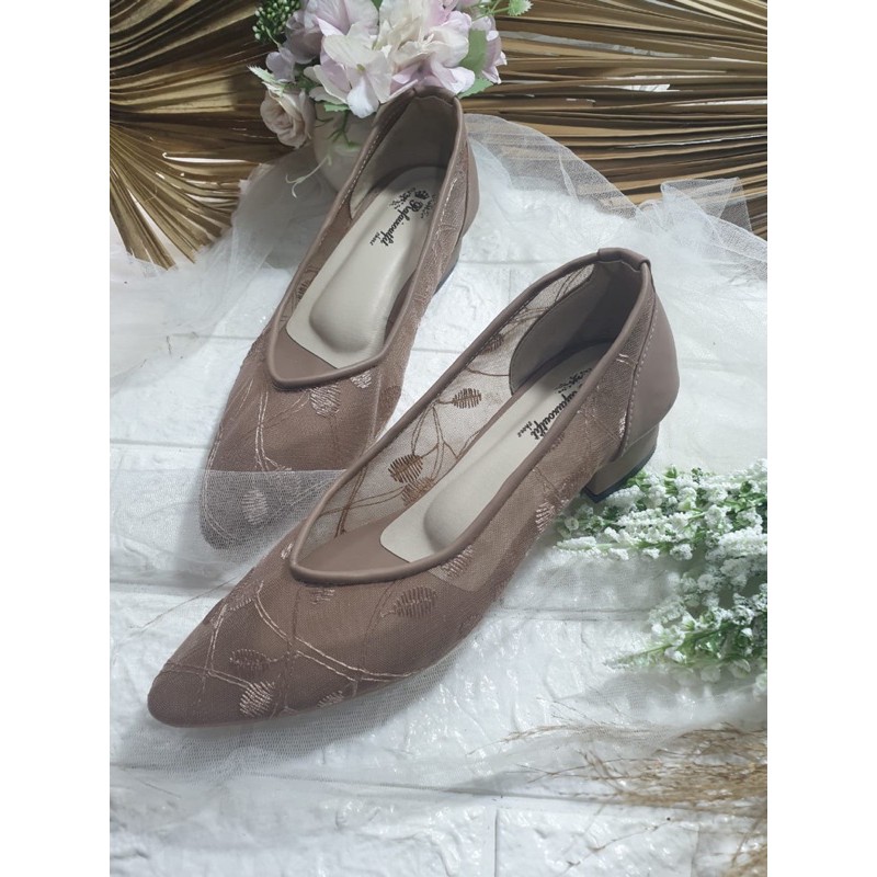 merrisa mocca 3cm bahan