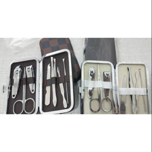 Gunting Kuku set 7 pcs Nail Art Set Manicure Pedicure Perawatan Kuku