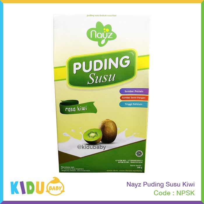 Nayz Puding Susu Makanan MPASI Bayi Anak / Kidu Baby