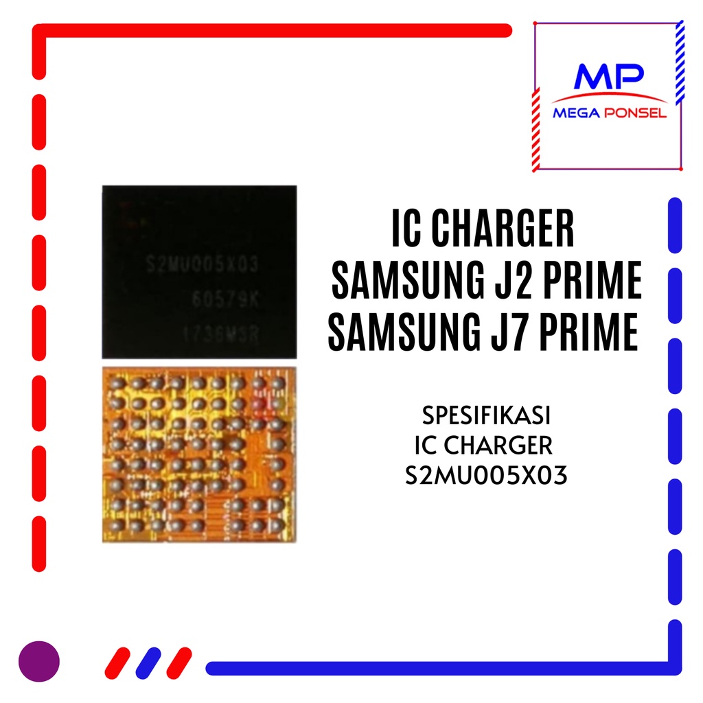 IC Charger Samsung J2 Prime / IC Charger Samsung J7 Prime S2MU005X03