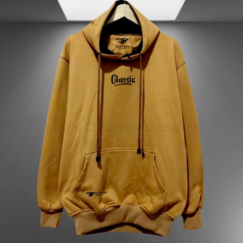 Switer Pria Distro Cb.cloting Kuning Kunyit Classic Hoodie Terjangkau Distro Sweater Warna Kubus Terbaru 2022 Keren Hodie Pria Hodi Polos Cowok Murah Aesthetic Brand local Original Hudie Pria Jumbo Cb cloting Hudi Premium Distro Lokal Unisex Size L Xl Xxl