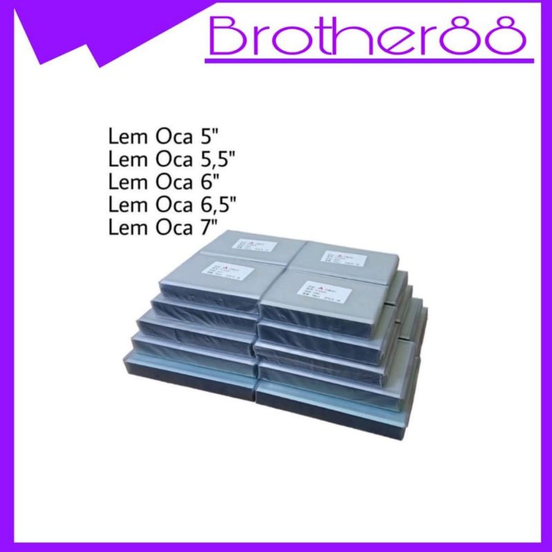 LEM OCA KERING - OCA ADHESIVE UNIVERSAL LEM BENING TS TOUCHSCREEN